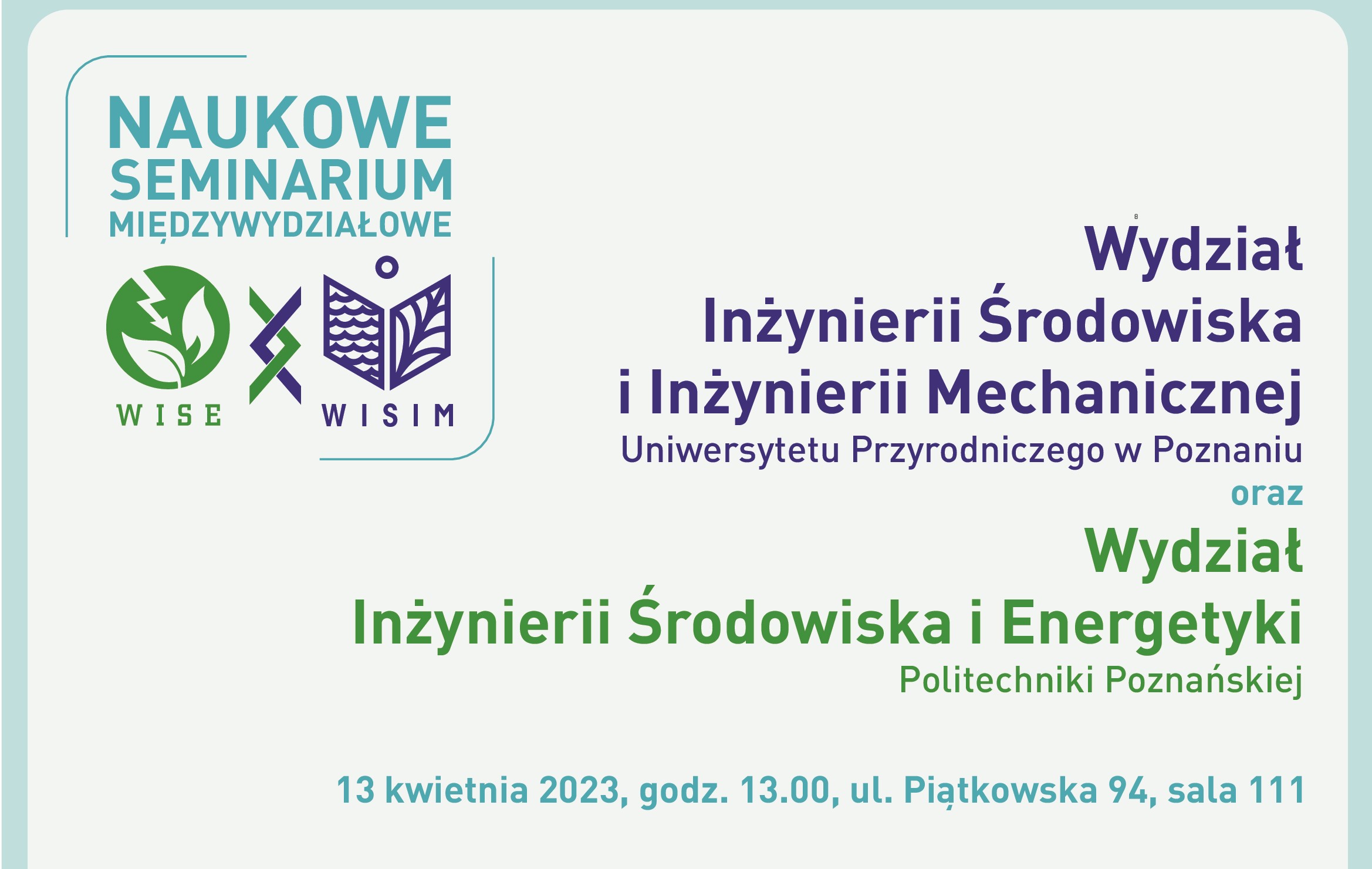 Seminarium naukowe z UP w Poznaniu - 13.04.2023r | Wydział Inżynierii